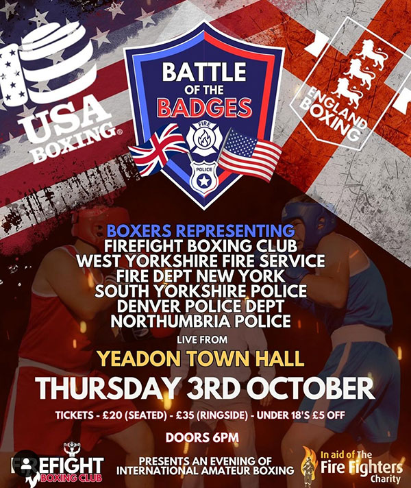 Battle of the Badges flyer